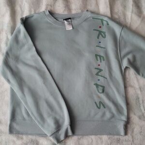 F.R.I.E.N.D.S sizes medium blue sweatshirt casual